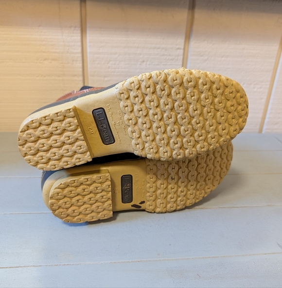 L.L Bean Chelsea Pull-on Duck Boots Leather Waterproof Hunting Outdoor - Picture 13 of 16